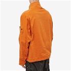 Stone Island Shadow Project Men's Funnel Neck Jacket in Orange