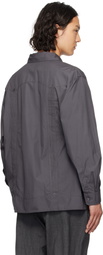 Engineered Garments Gray Guayabera Shirt