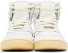 Rhude White Rhecess Hi Sneakers