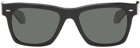 Oliver Peoples Black No. 4 Sun Sunglasses