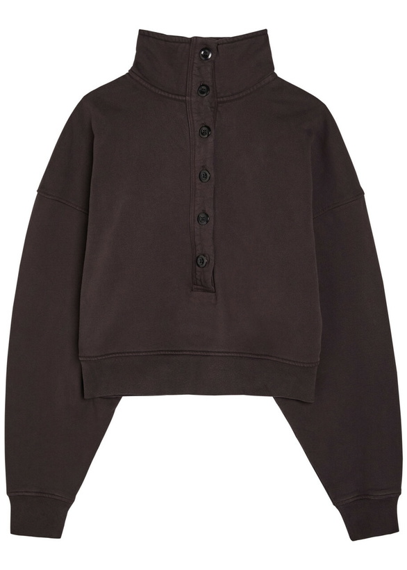 Photo: Citizens OF Humanity Mirelle Cotton Sweatshirt Dark Brown