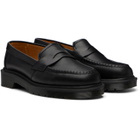 Dr. Martens Black Delapre 'Made In England' Classic Loafers