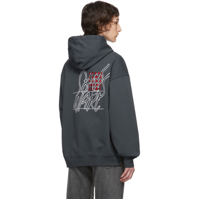 Some Ware Grey New Logo Hoodie