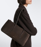 DeMellier Stockholm suede shoulder bag
