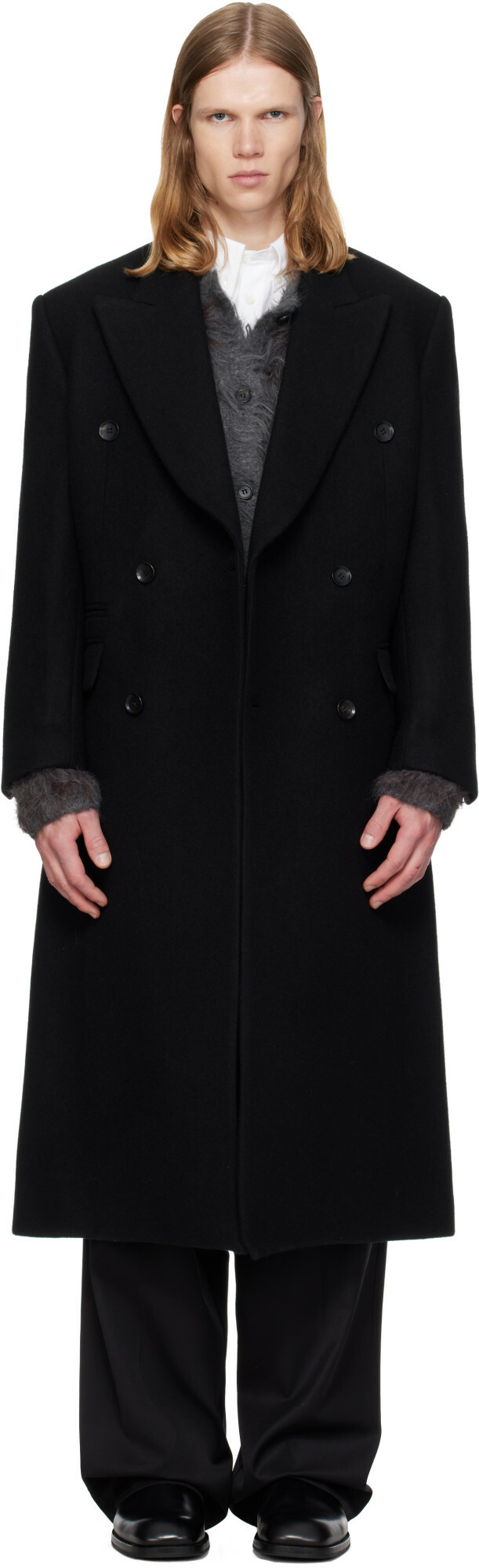 MMIC Black Hector Double Coat