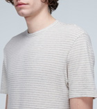 Officine Generale - Striped cotton T-shirt