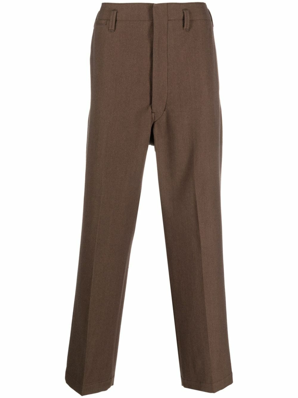 Virgin wool blend trousers