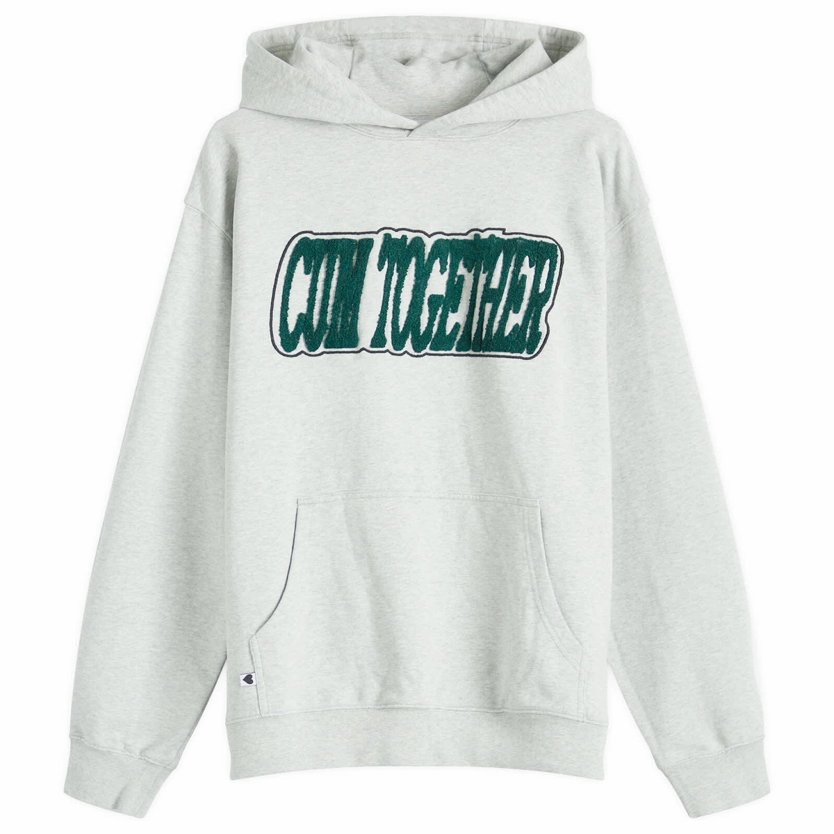 Carne Bollente Men's Together With A Twist Hoodie in Grey