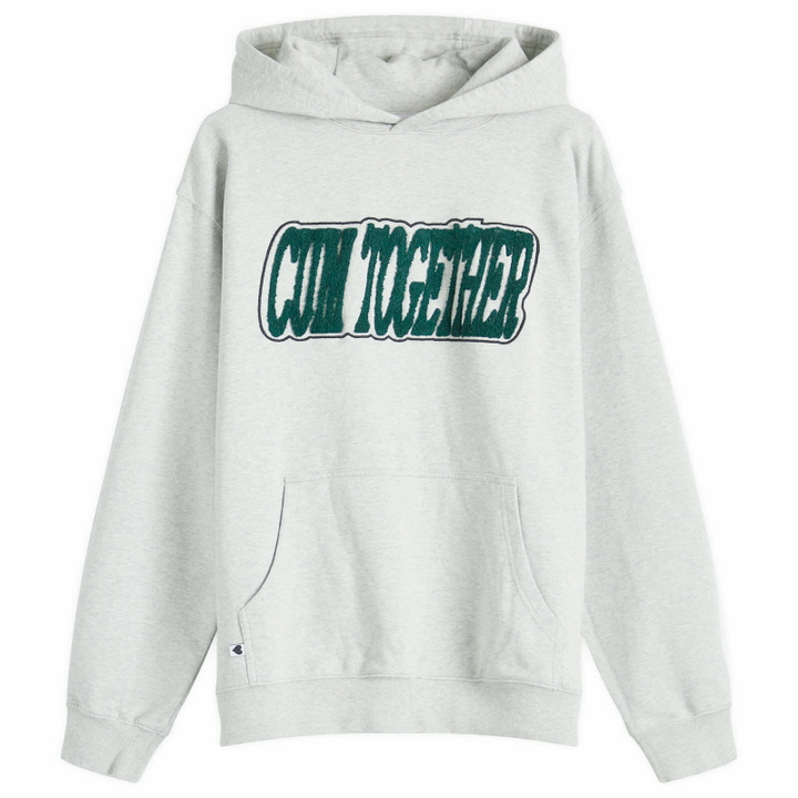 Photo: Carne Bollente Men's Together With A Twist Hoodie in Grey