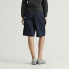 Dime Women's Pleated Baggy Denim Short in Indigo