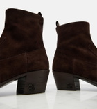 Miu Miu Suede ankle boots
