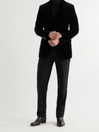 TOM FORD - O'Connor Slim-Fit Cotton-Velvet Blazer - Black