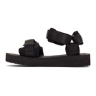 Suicoke Black CEL-V Sandals