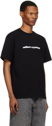 Uniform Experiment Black Printed T-Shirt