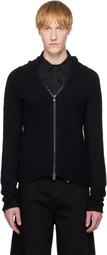 HELIOT EMIL Black Inviola Cashmere Hoodie