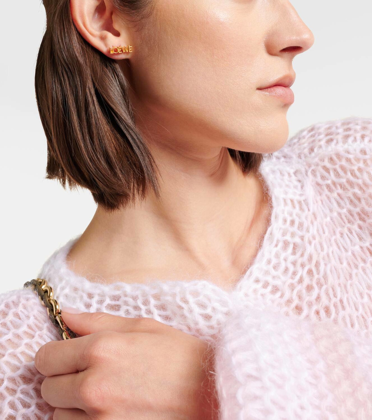 Loewe Graphic single earring Loewe