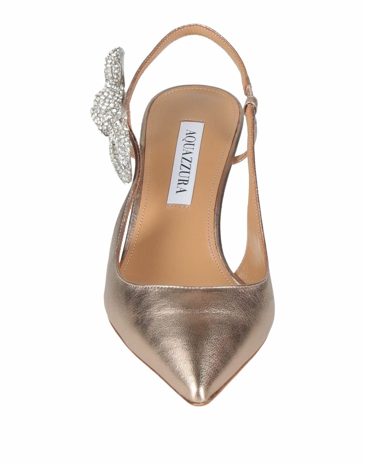 Aquazzura Womens Pumps in Gold