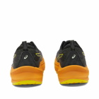 Asics Men's Trabuco Max 2 Sneakers in Black/Golden Yellow