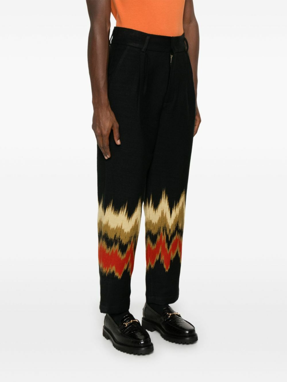 Labrum London Blurred Straight Trousers