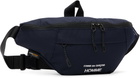 Comme des Garçons Homme Navy CORDURA Messenger Bag