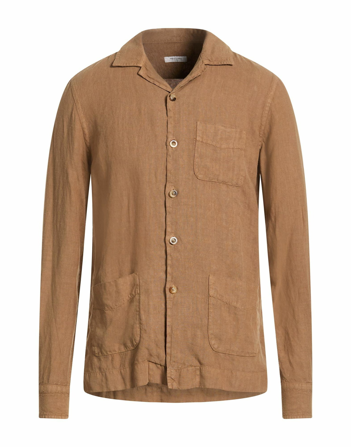 Boglioli Mens Shirt in Light brown