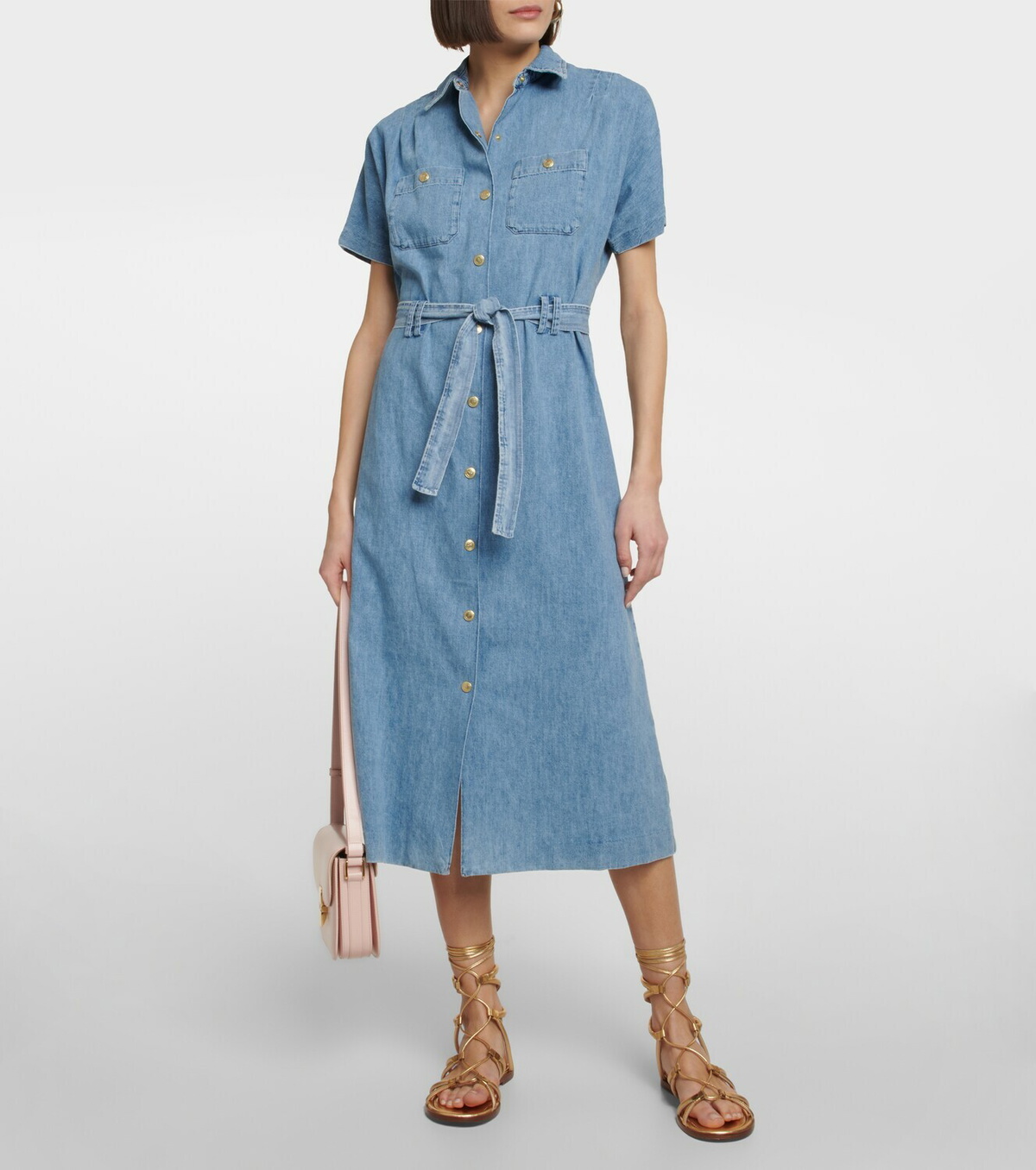 A.P.C. - Drew denim shirt dress A.P.C.