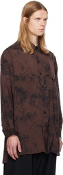 Y's For Men Burgundy Big Shirt