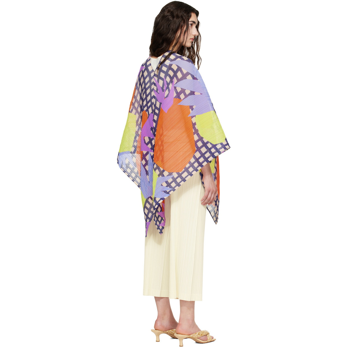 PLEATS PLEASE ISSEY MIYAKE Multicolor Madame-T Scarf