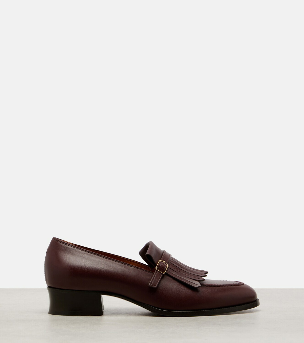 Loro Piana Pennan fringed leather loafers