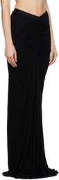 Rick Owens Lilies Black Porterville Poppy Maxi Skirt