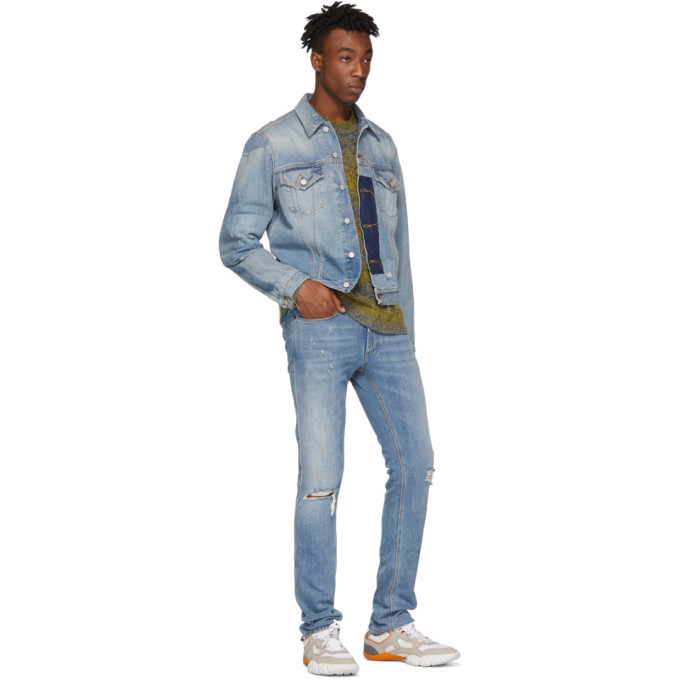 Acne Studios Indigo Bla Konst Denim 1998 Vintage Jacket Acne Studios