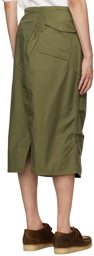 Maharishi Khaki Original Snoskirt Midi Skirt