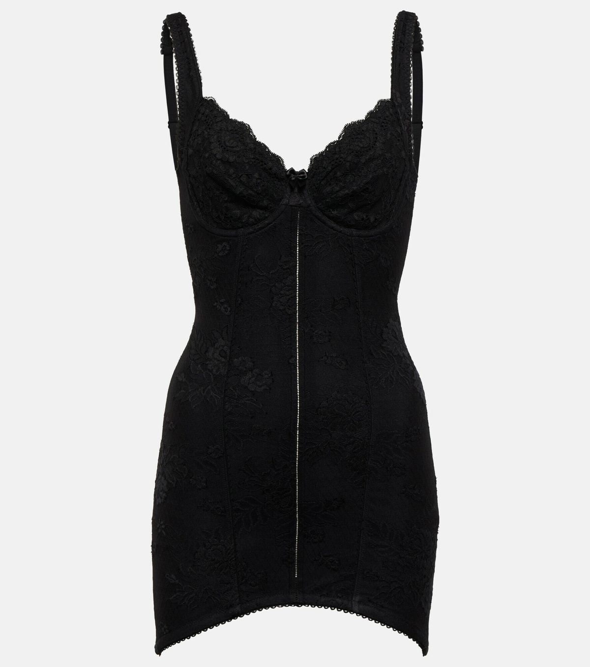 Balenciaga - Lace corset minidress