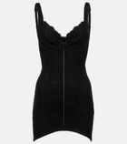 Balenciaga - Lace corset minidress