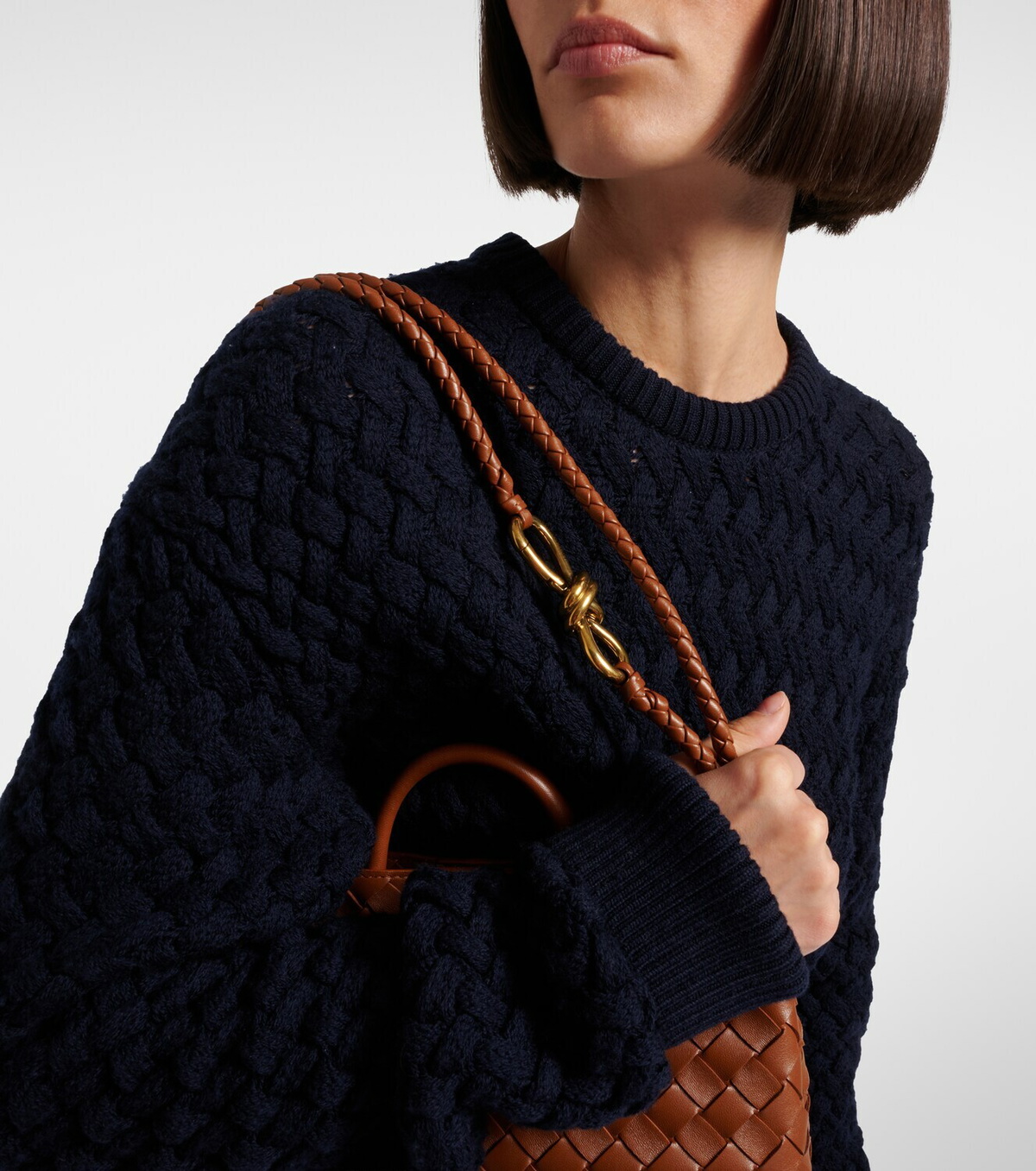 Bottega Veneta Andiamo Small leather top-handle bag