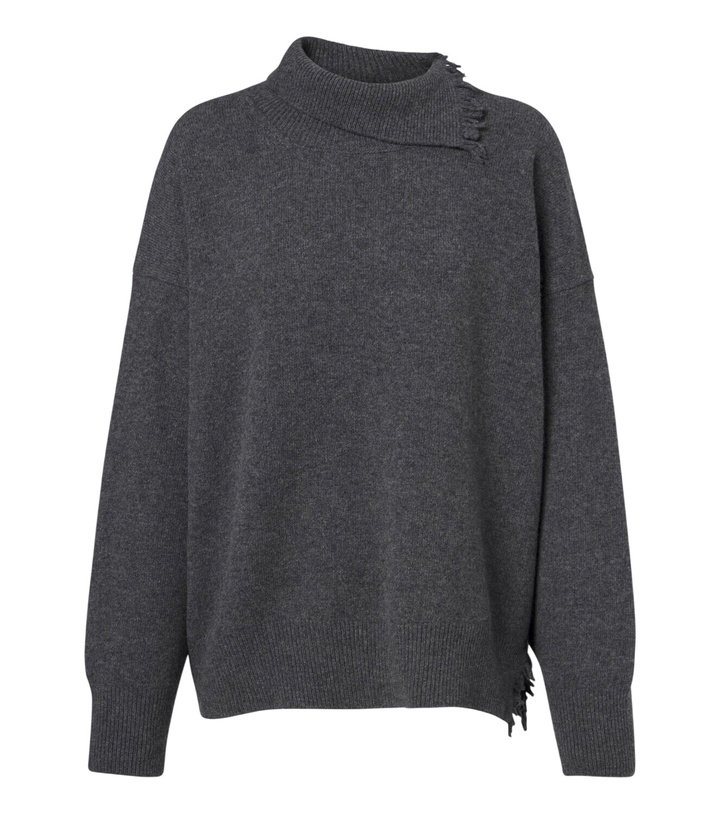 Photo: Róhe Distressed wool-blend sweater