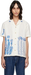 Andersson Bell Off-White May Embroidery Shirt