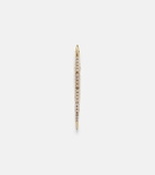 Yvonne Léon Marlin Gm 9kt gold single earring with diamonds