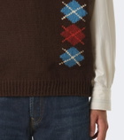 Visvim Diamante wool and cashmere sweater vest