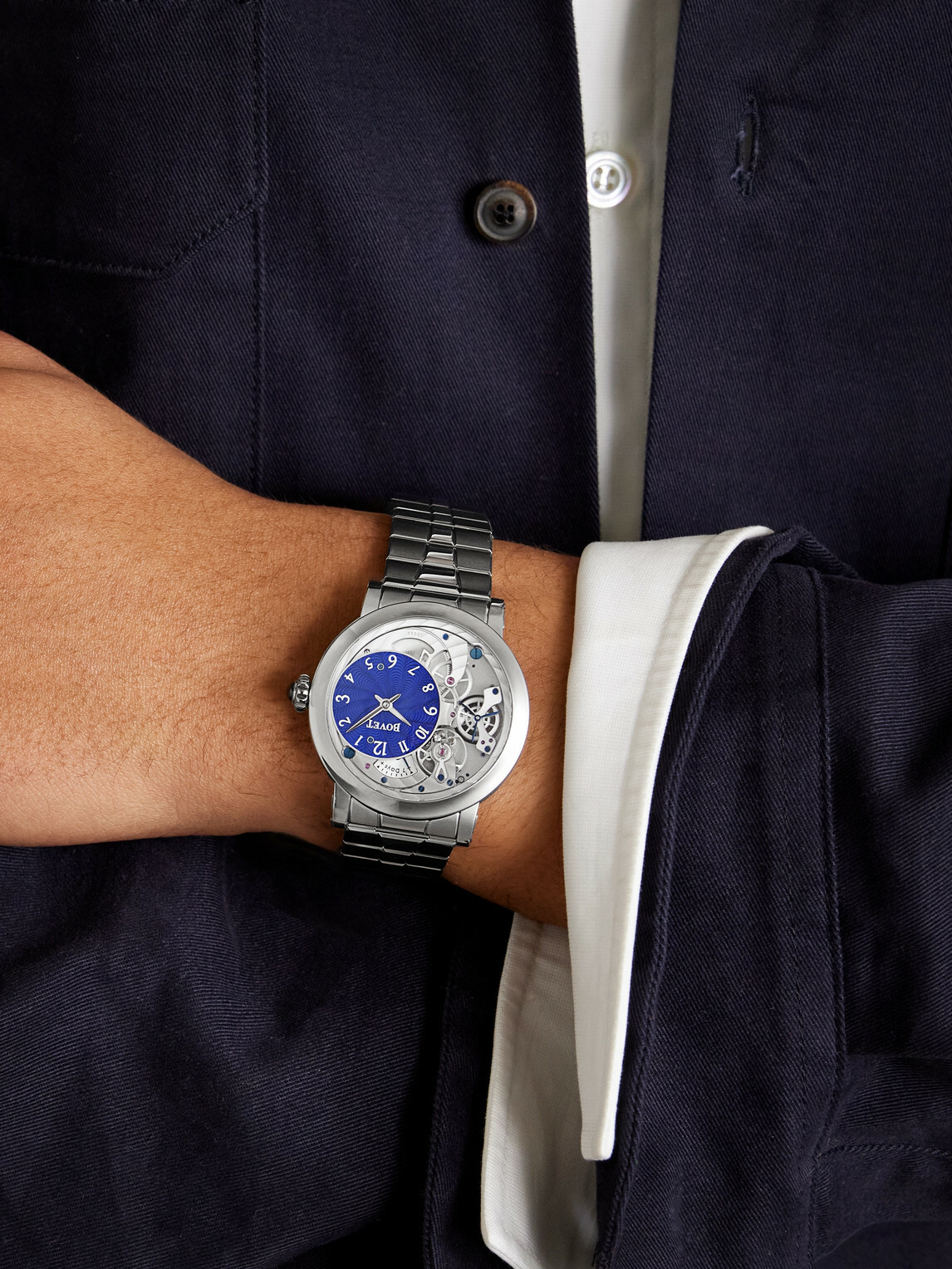 Bovet - Récital 12 Hand-Wound Titanium Watch, Ref. No. R12C2-0001