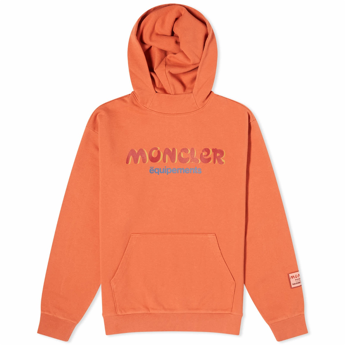Moncler Genius x Salehe Bembury Popover Hoody in Orange Moncler
