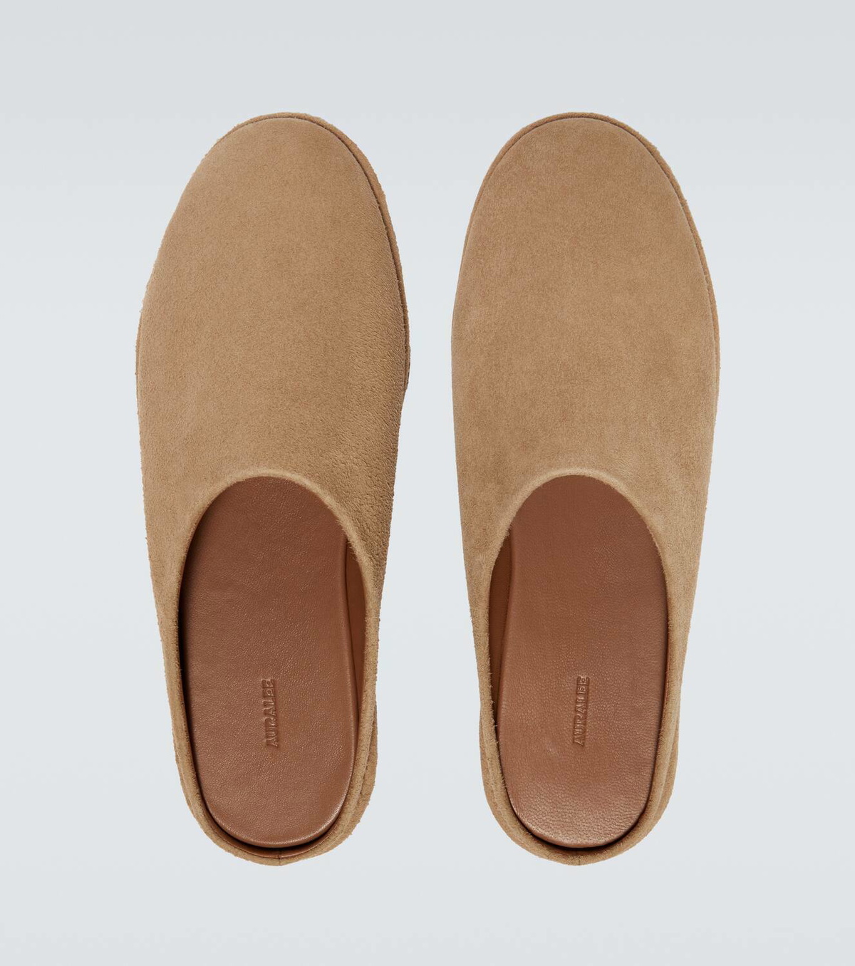 Auralee Suede mules Auralee