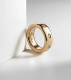 Pomellato Iconica 18kt rose gold ring with diamonds