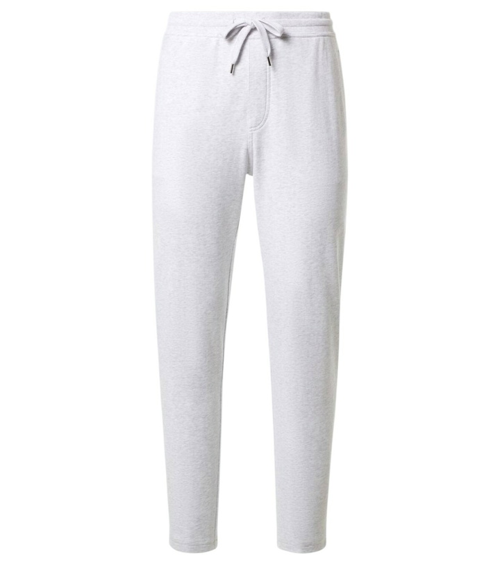 Photo: Brunello Cucinelli Cotton-blend jersey sweatpants