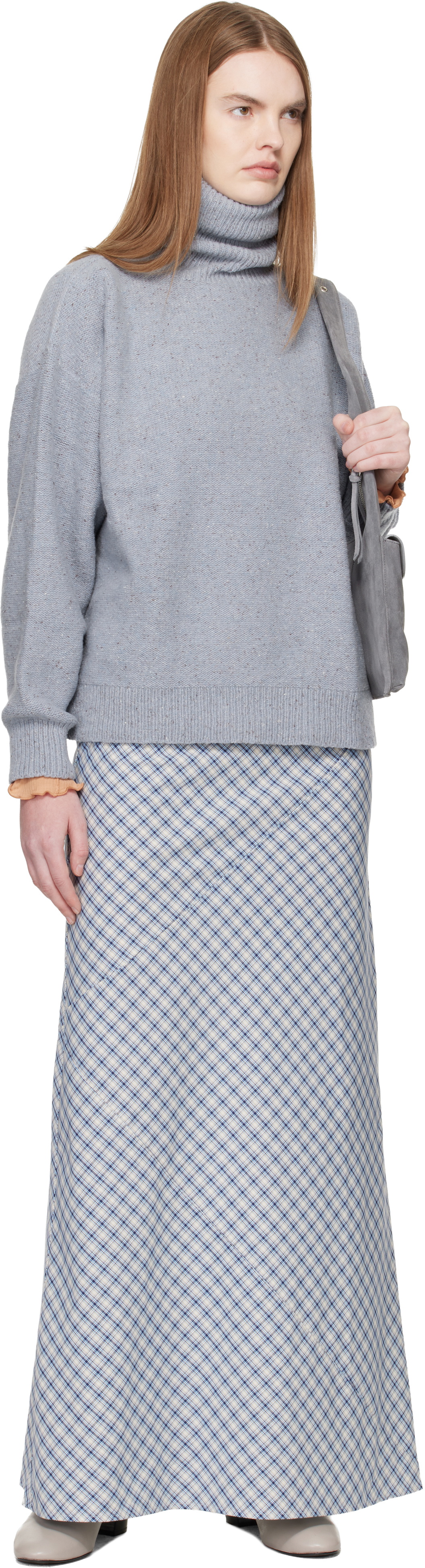 Baserange Blue Mea Turtleneck