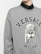 VERSACE - Sweatshirt With Logo Print