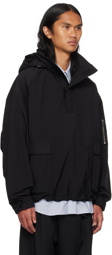 Juun.J Black Half-Zip Jacket