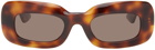 KHAITE Brown Oliver Peoples Edition 1966C Sunglasses
