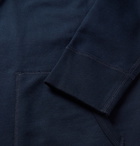 Reigning Champ - Loopback Cotton-Jersey Hooded Robe - Men - Navy