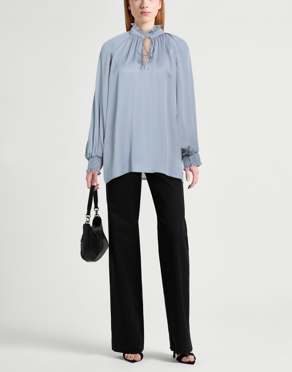 Eleventy Womens Top Pastel in Blue
